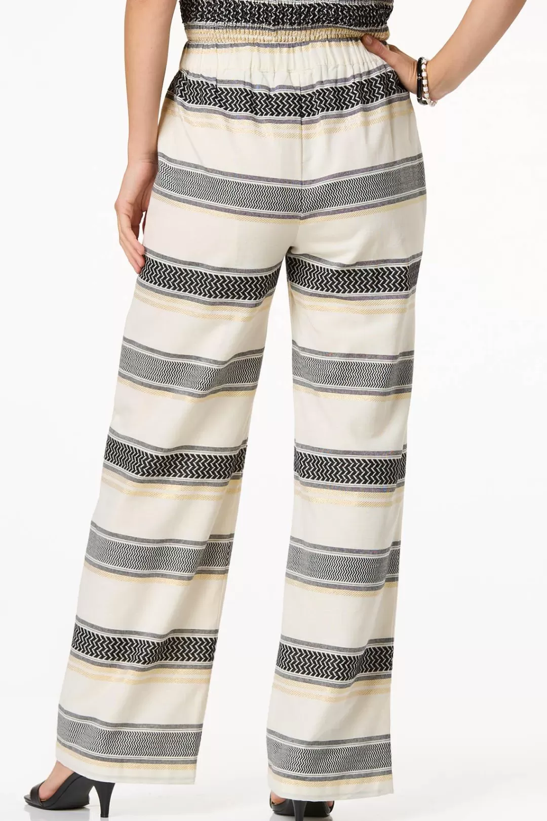 Cato Pants | Shimmer Stripe Pants