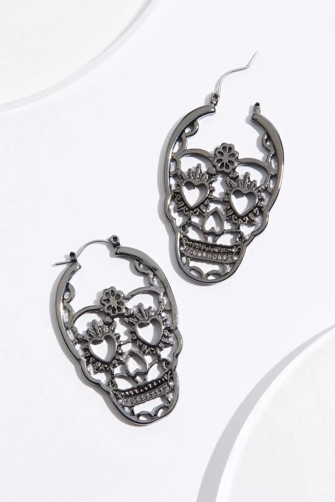 Cato Earrings | Skeleton Head Earrings