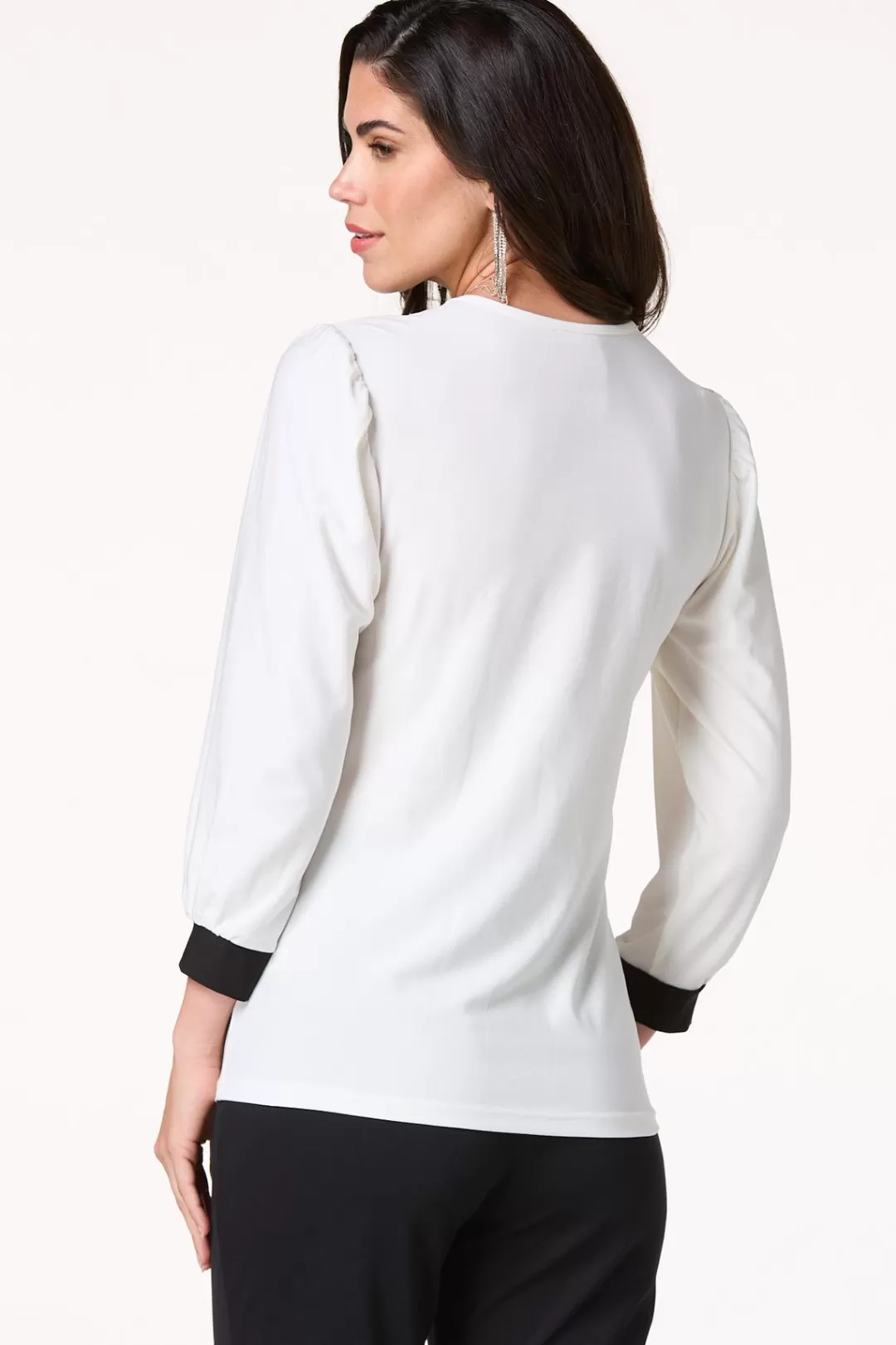 Cato Tops | Square Neck Bow Top