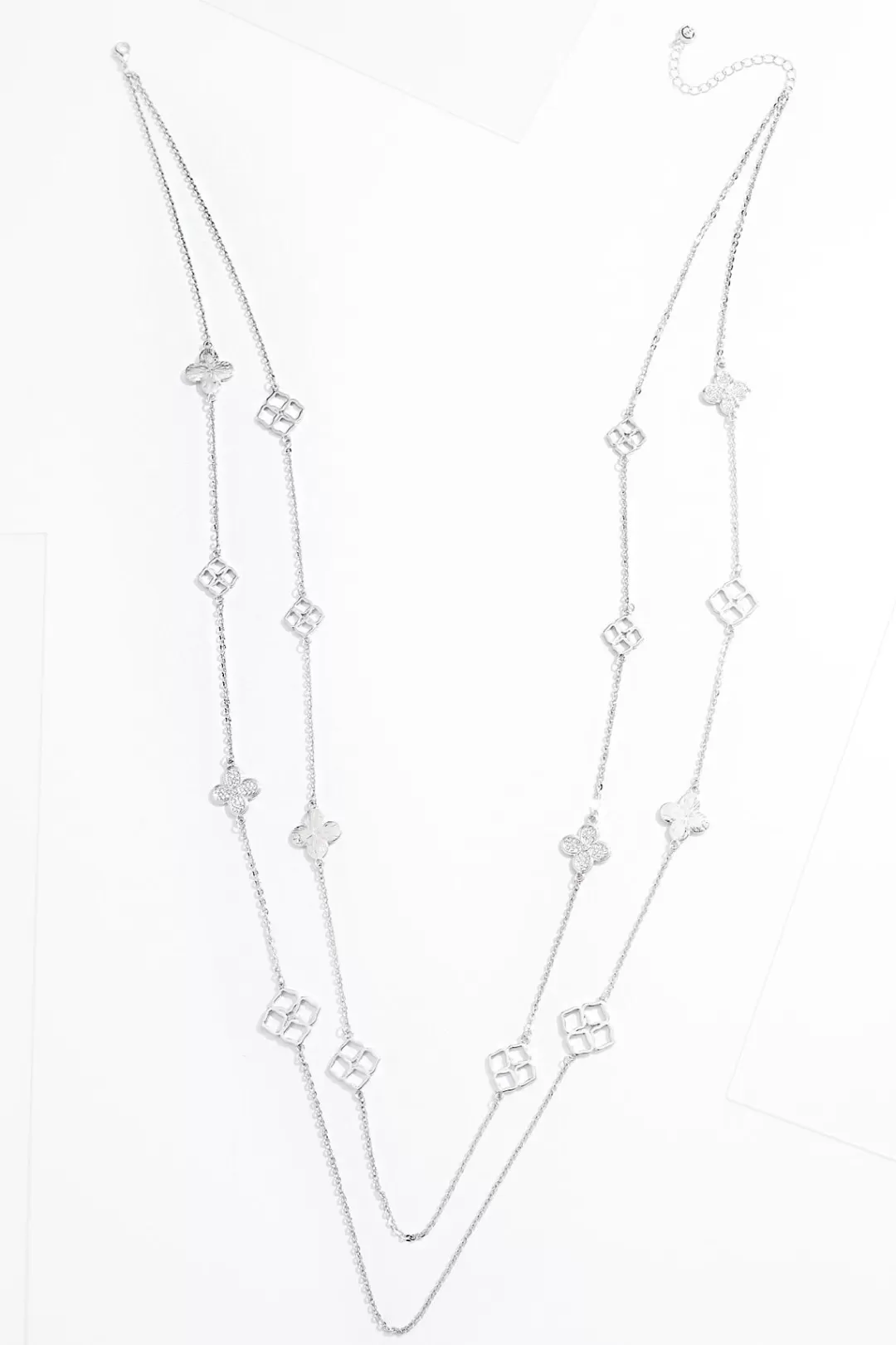 Cato Necklaces | Stationary Charm Layered Necklace