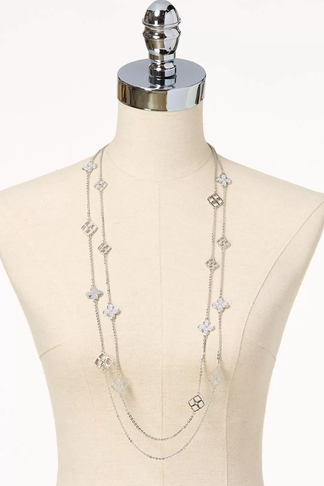 Cato Necklaces | Stationary Charm Layered Necklace