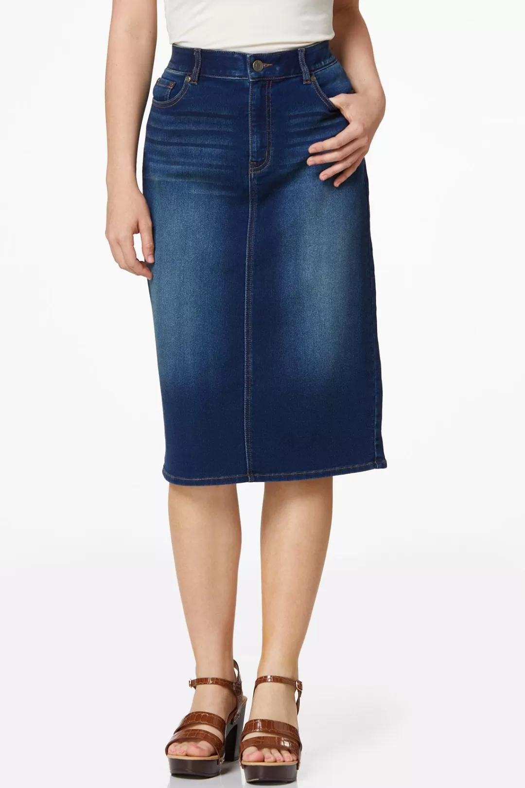 Cato Skirts | Jeans | Stretchy Denim Skirt