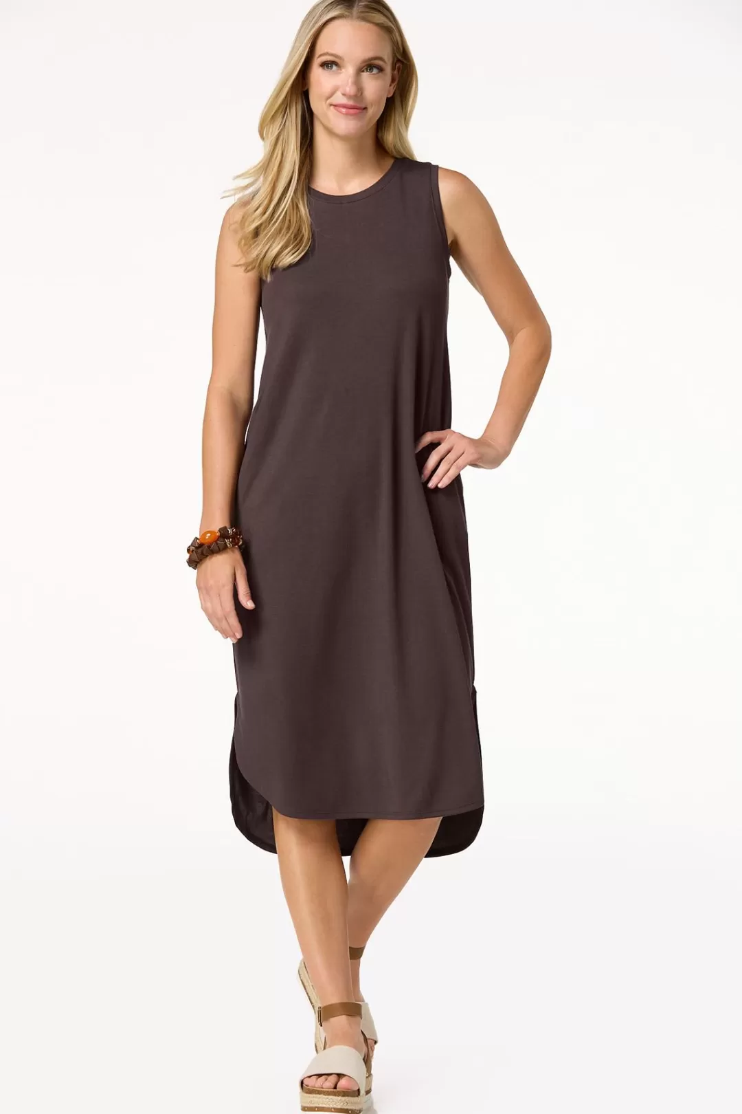 Cato Dresses | Stretchy Ribbed Dress