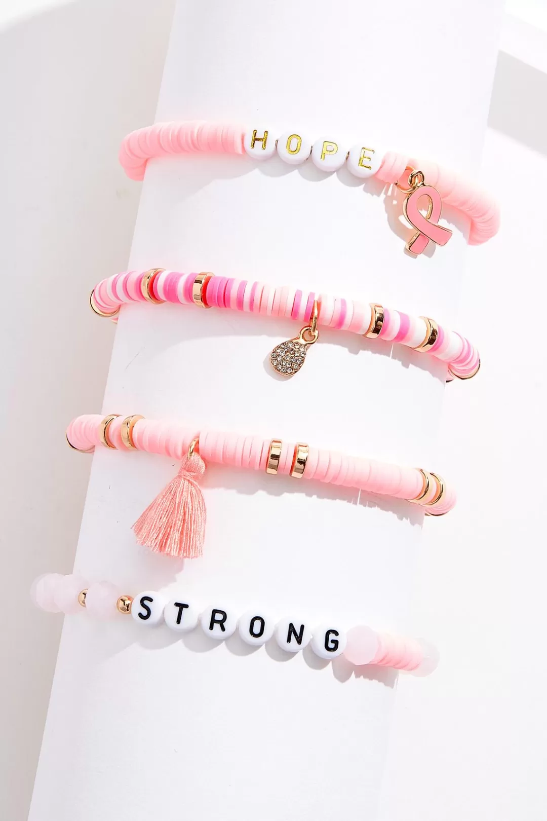 Cato Bracelets | Strong Hope Awareness Bracelet Set