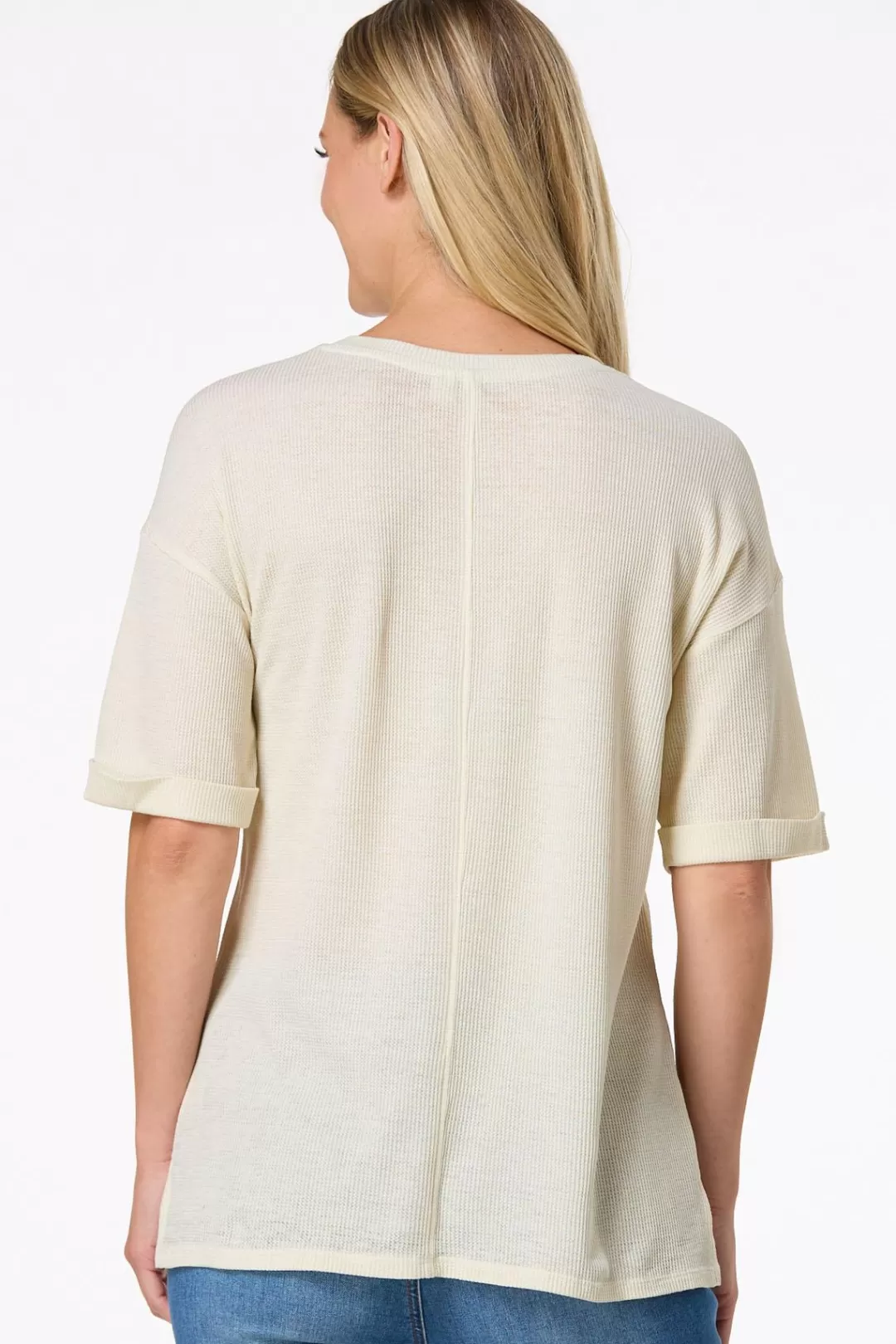 Cato Tops | Textured Howdy Top