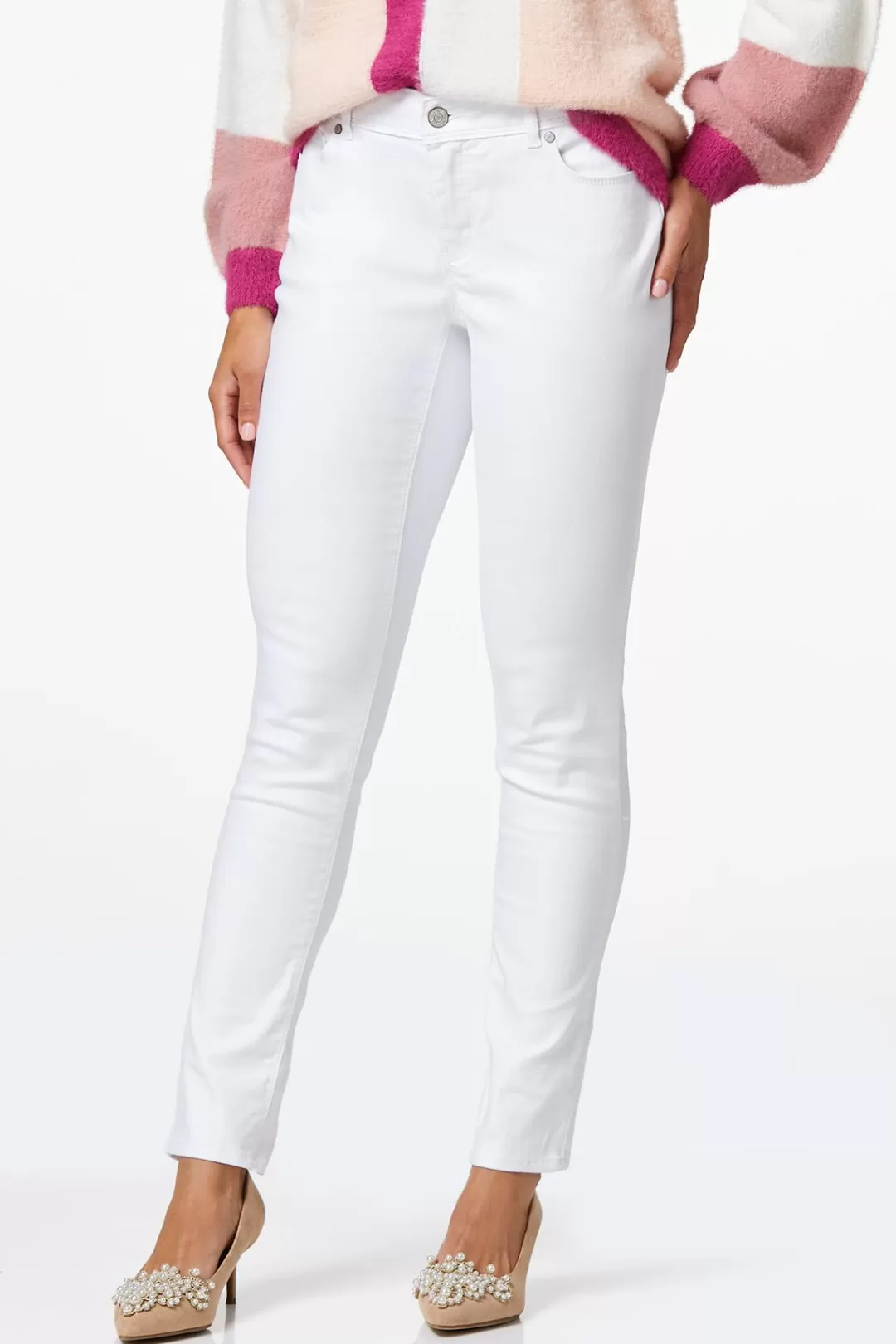 Cato Jeans | The Perfect Jean - White Skinny