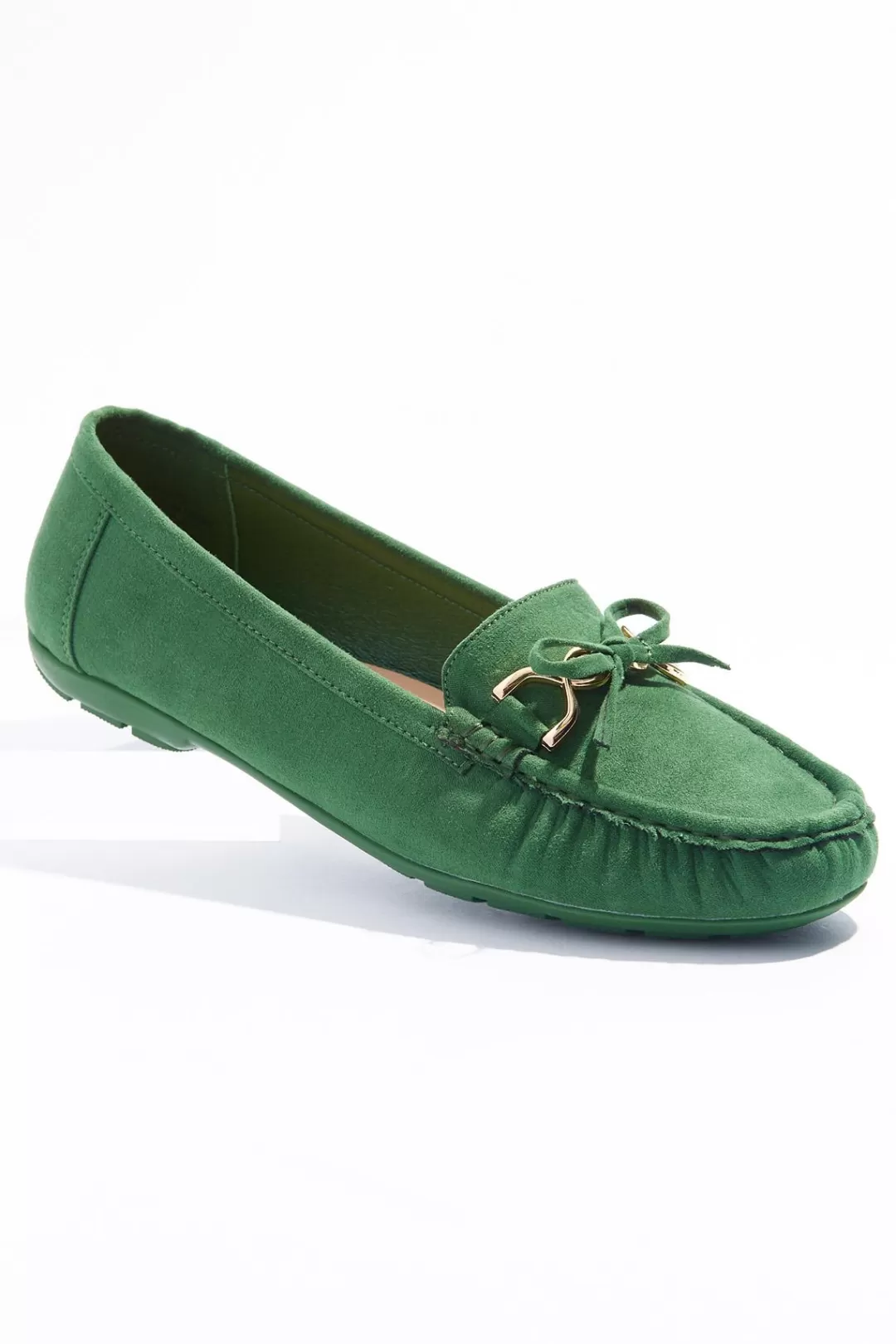 Cato Flats | Tie Bow Moccasin Flats