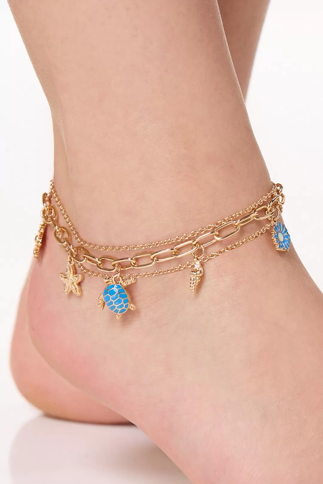 Cato Anklets | Tropical Charm Anklet Set