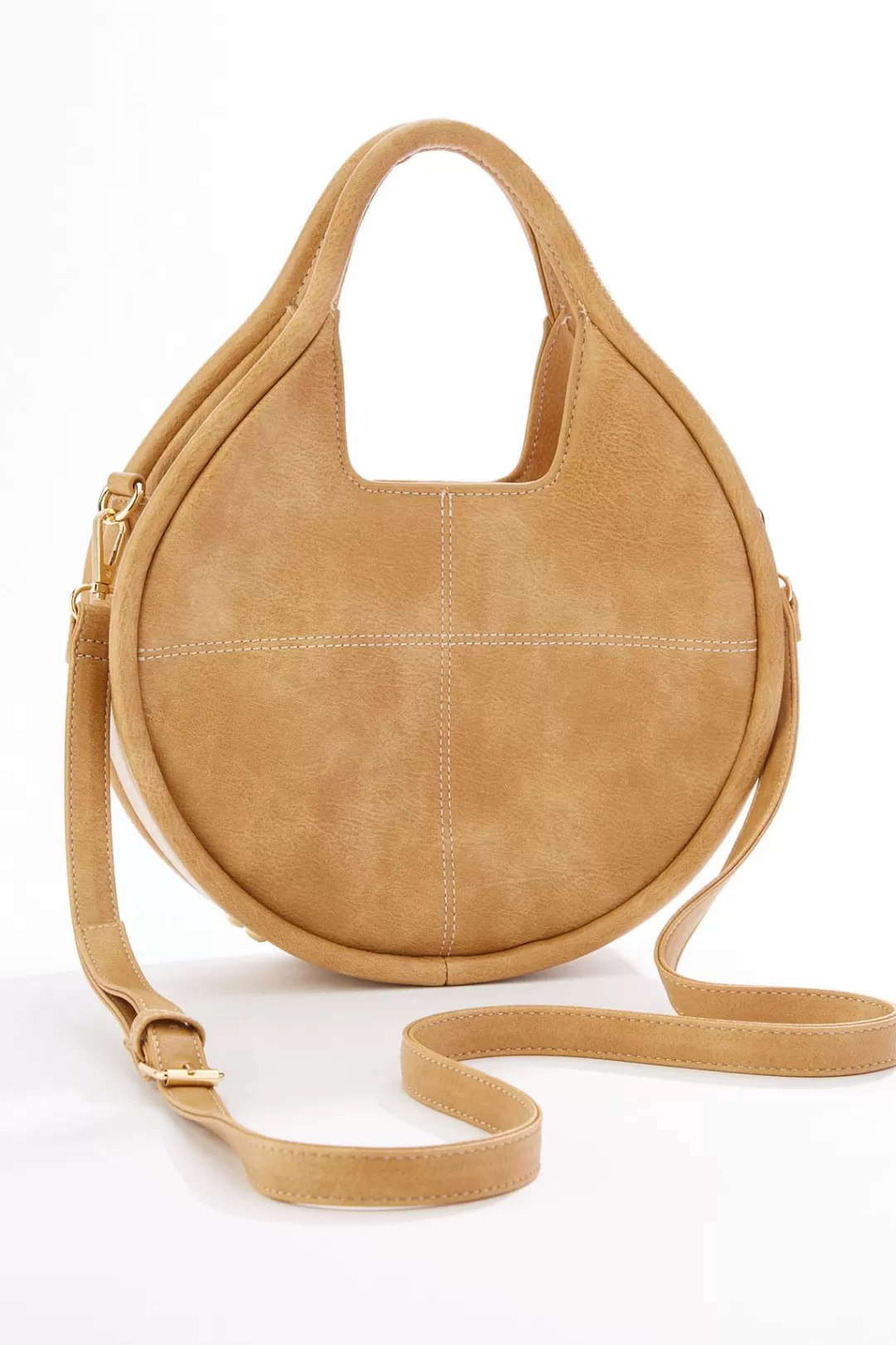 Cato Handbags | Tube Handle Round Crossbody