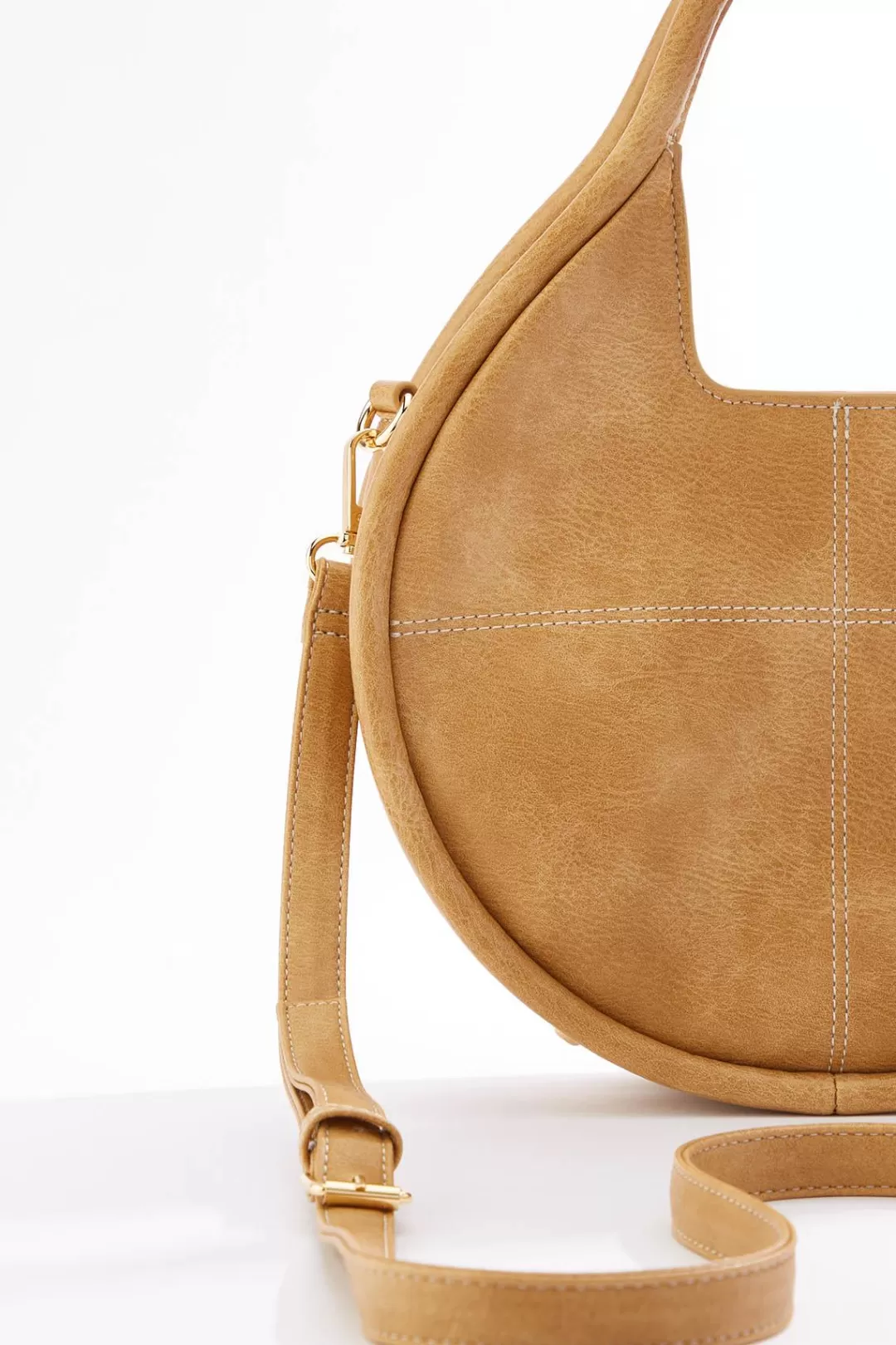 Cato Handbags | Tube Handle Round Crossbody