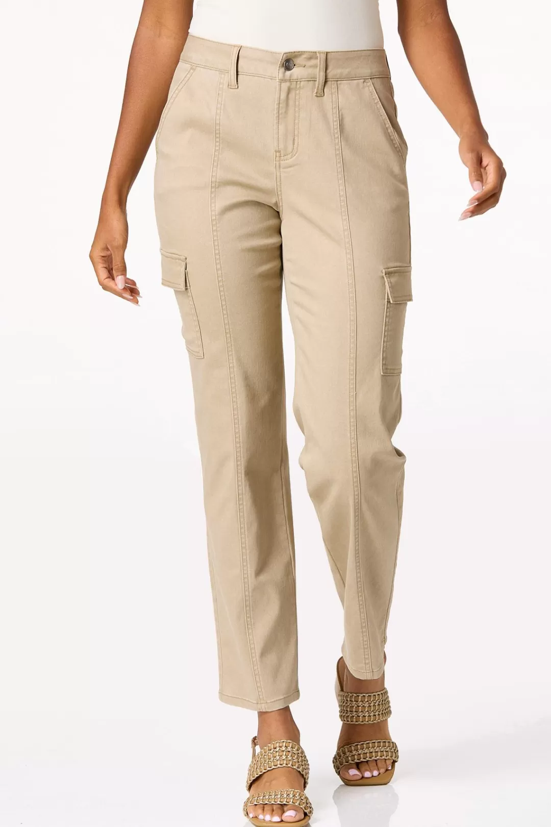 Cato Pants | Twill Cargo Pants