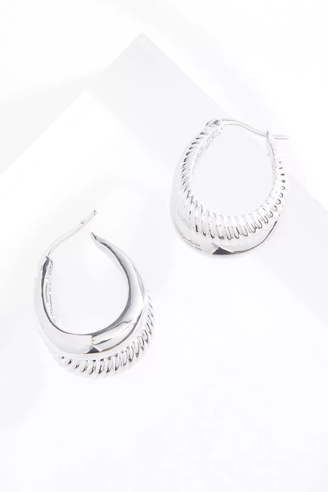 Cato Earrings | U- Shaped Hoop Earrings