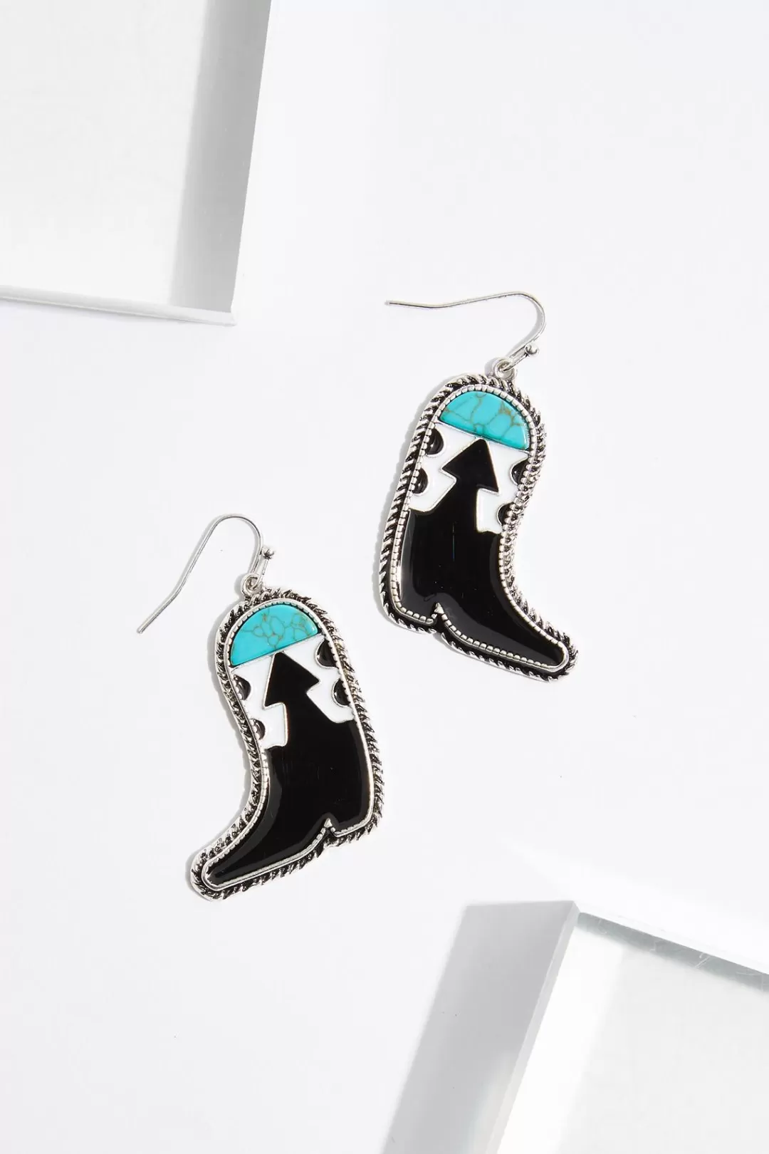 Cato Earrings | Western Boot Dangle Earrings