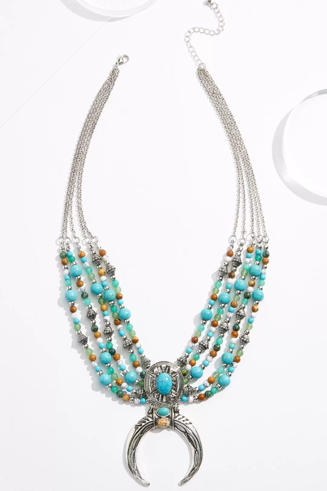 Cato Necklaces | Western Row Pendant Necklace