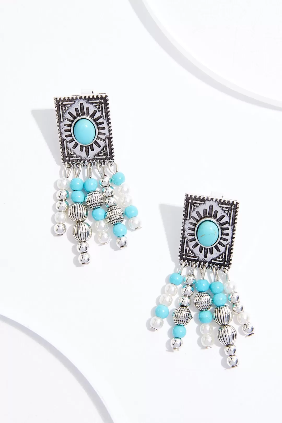 Cato Earrings | Western Tassel Clip- On Earrings