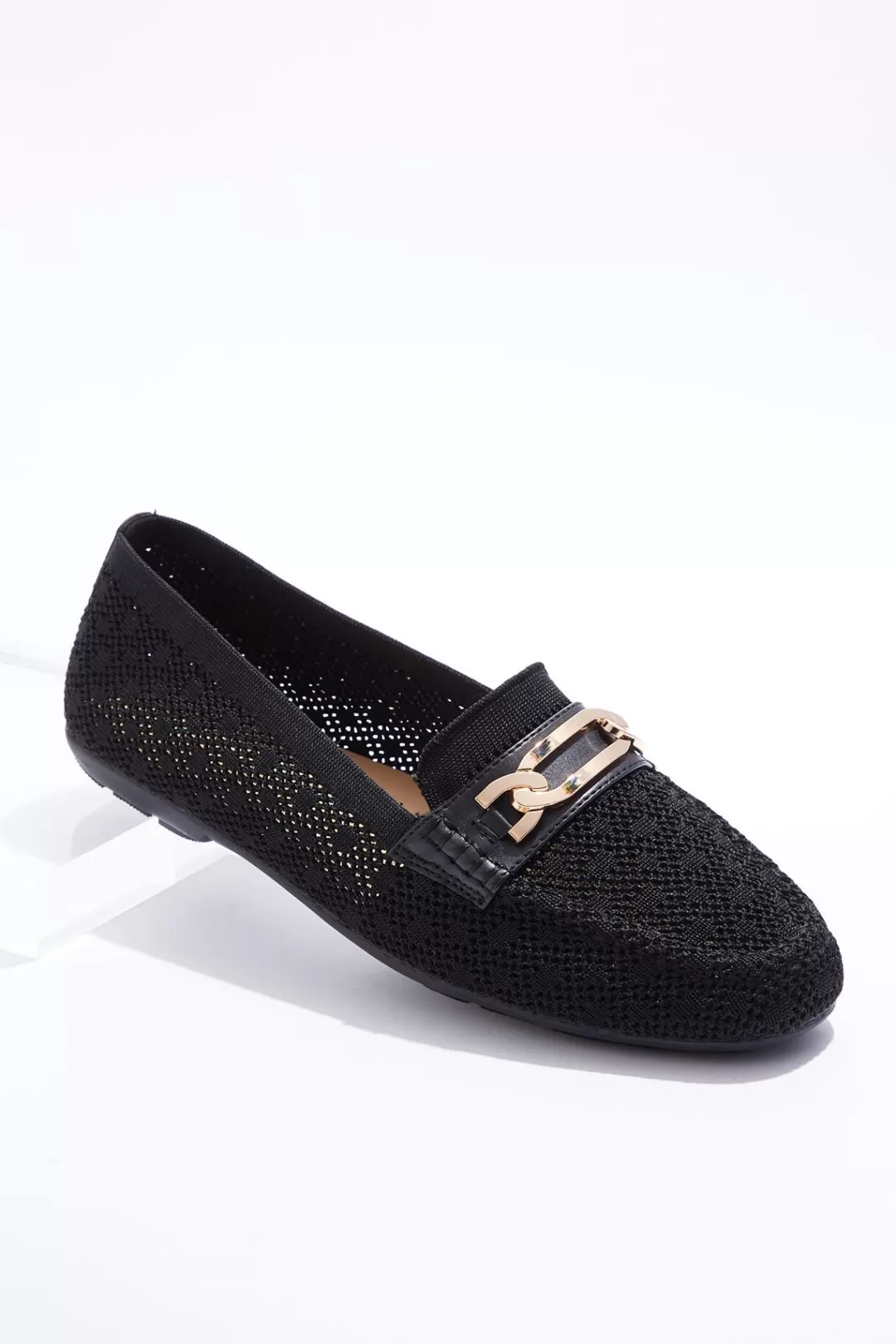 Cato Wide Width | Wide Width Flyknit Moccasin Flats