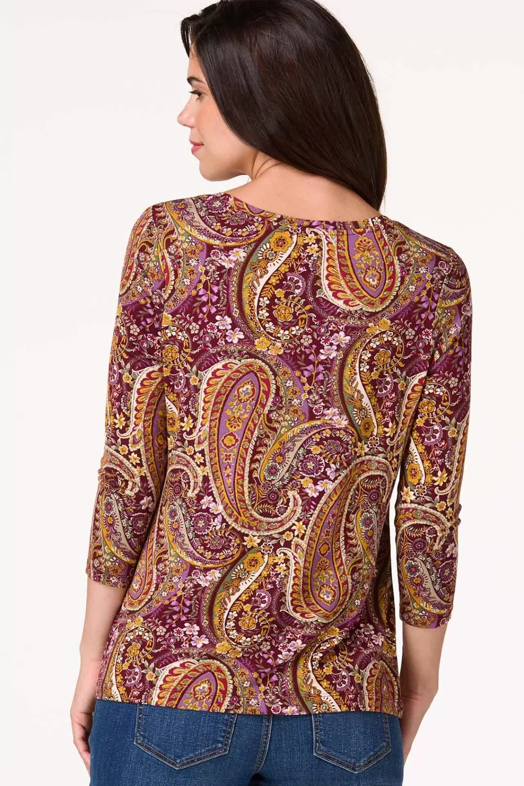 Cato Tops | Paisley Top