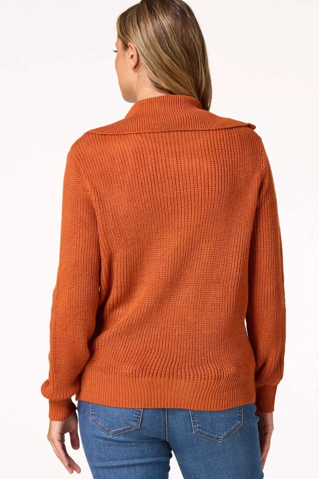 Cato Sweaters | Zip Neck Pullover Sweater